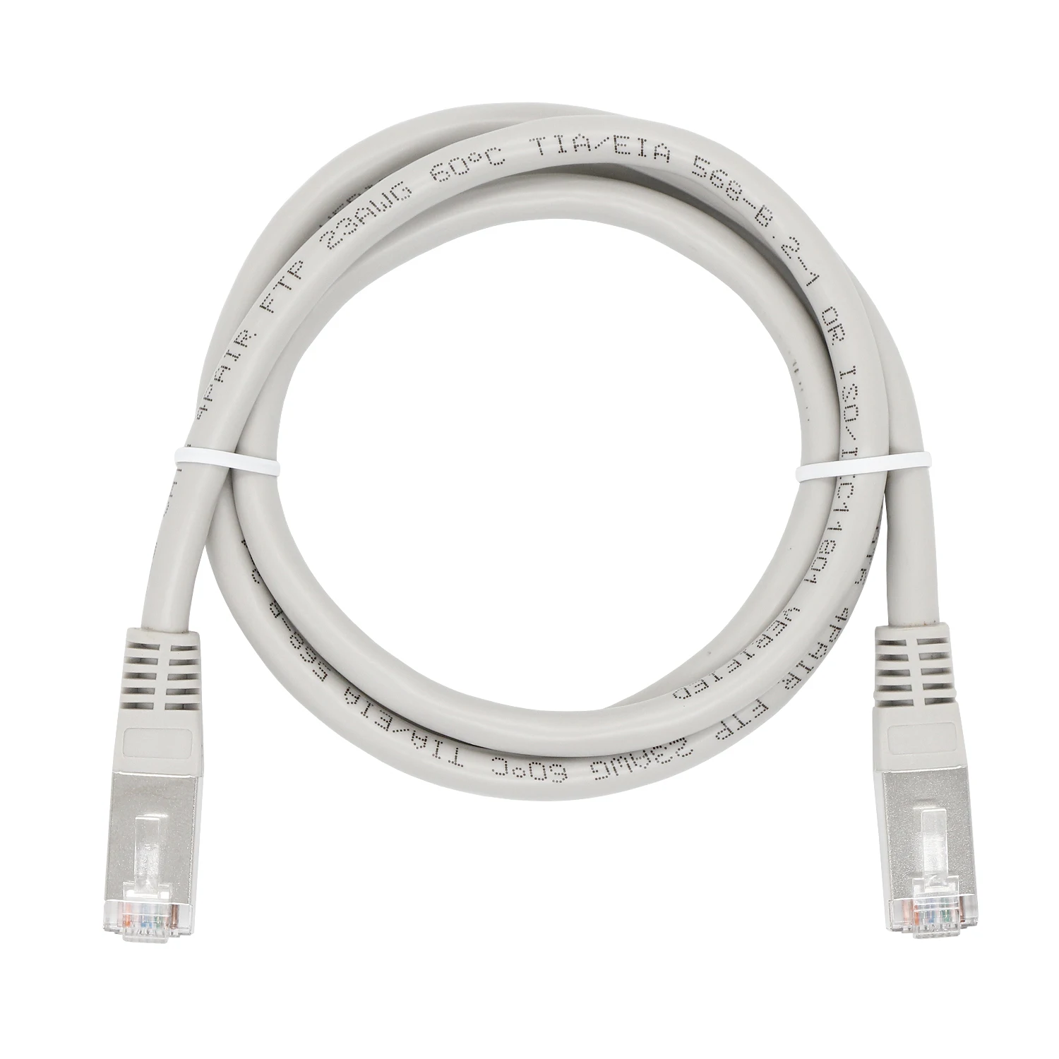 VCOM Patch Cord 1m 2m 3m Shielded LAN Ethernet Patch Cord FTP RJ45 Cat 5e 4per Network Cable Wholesales