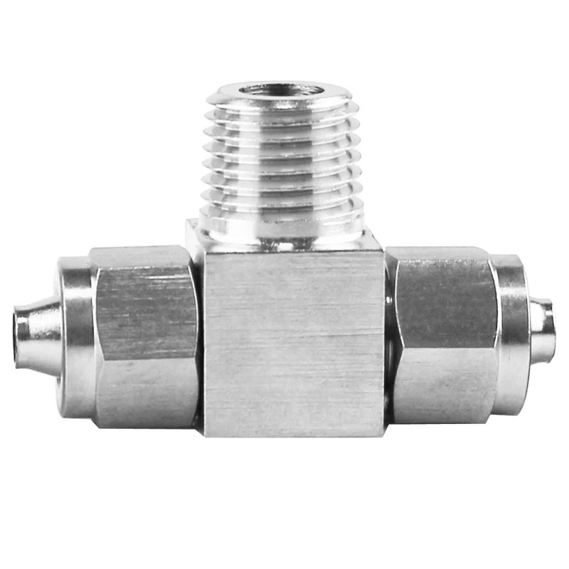 Pneumatic Tube Quick Connector Stainless Steel Quick Twist Fitting Pneumatic Components