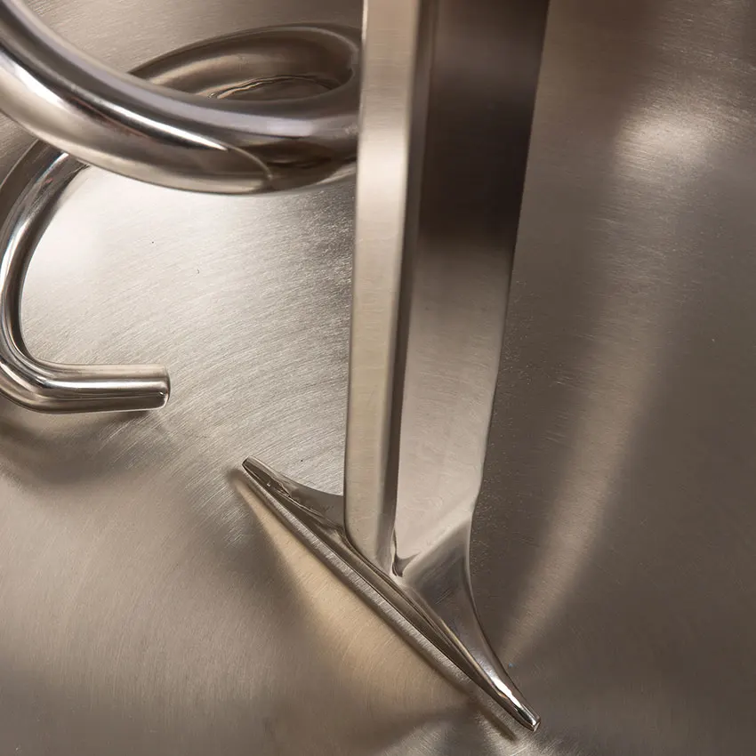 Automatic Stainless Steel Baking Equipment Double Speed Spiral Mixer 50Kg Flour 80Kg Dough Mixer For Pizza Bread Toast Making