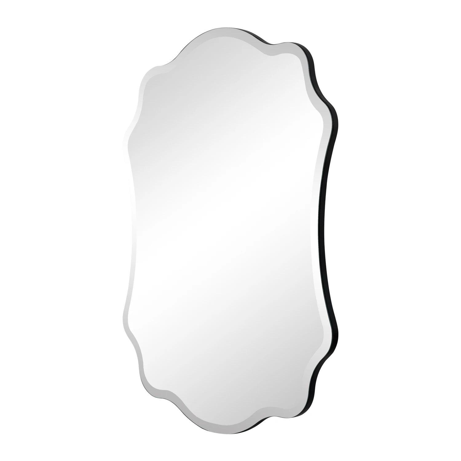 Alternate shape beveled Wall Mirror sofe Edges Mirror Irregular Shape Factory Price