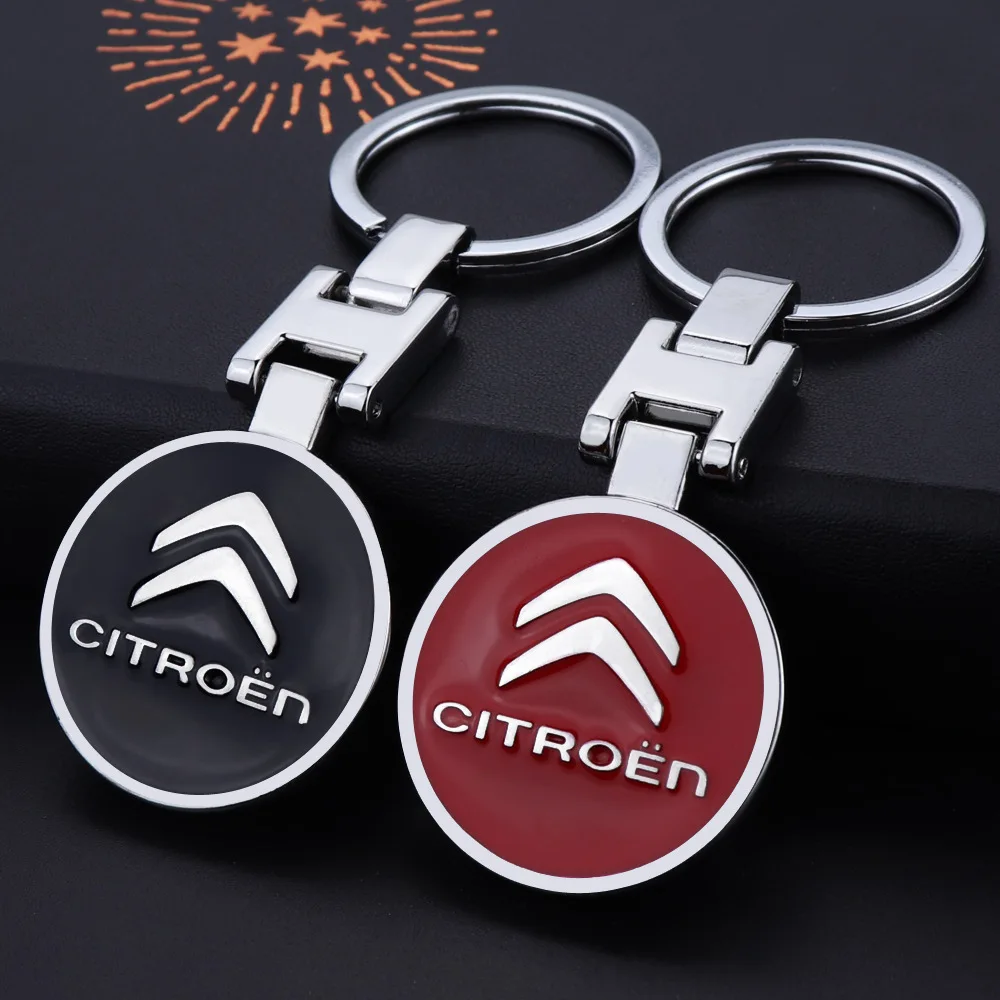 Wholesale Fast Delivery Zinc Alloy Auto Brands Pendant Keyring High Quality Enamel Car Brand Logo Metal Keychain for Souvenir