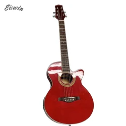 OA 30 Days Pay All Solid Wood Acoustic Guitar 36 Inch 6 String Spruce Plywood Acoustic Guitar Mirror Polish Pick Guard Acoustic