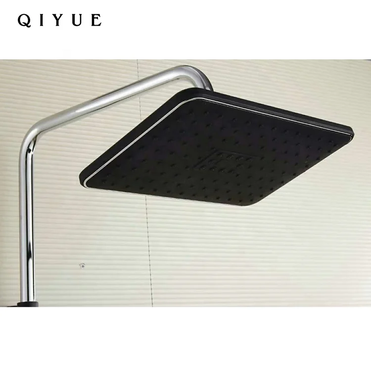 China bathroom hot and cold conceal italian shower mixer, black painted retro shower