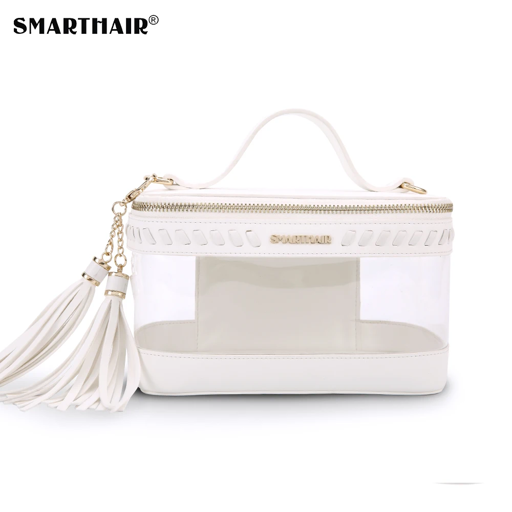 
SMARTHAIR Custom Fashion Clear Small Jelly Transparent TPU Tote Handbag Satchel Woman 