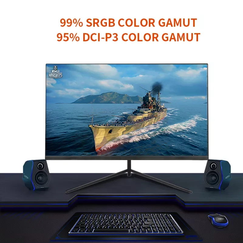 27 Inch Super-Wide Screen 144Hz Led Computer Gaming Monitor Pc