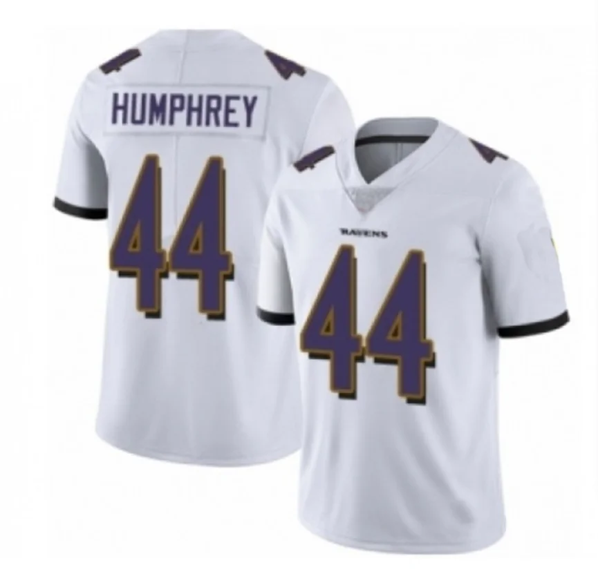 Custom Wholesale High Quality Sublimated Lamar Jackson 8# Michael Crabtree 15# C.j. Mosley 57# American Football Jersey