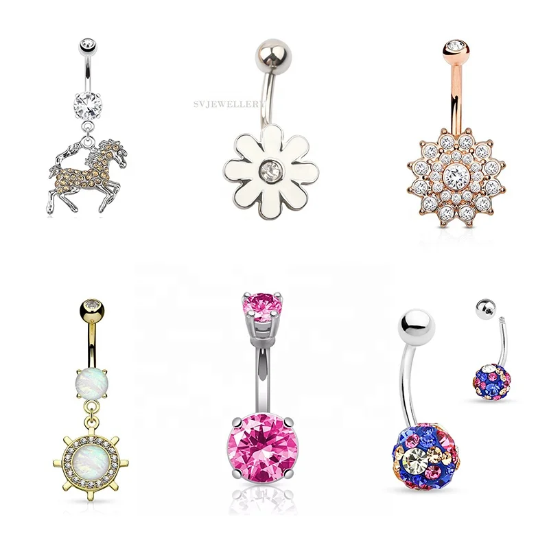 Wholesale New Product Body Piercing Kit Fashion Piercing Jewelry Titanium Nez Belly Navel Sex Piercing
