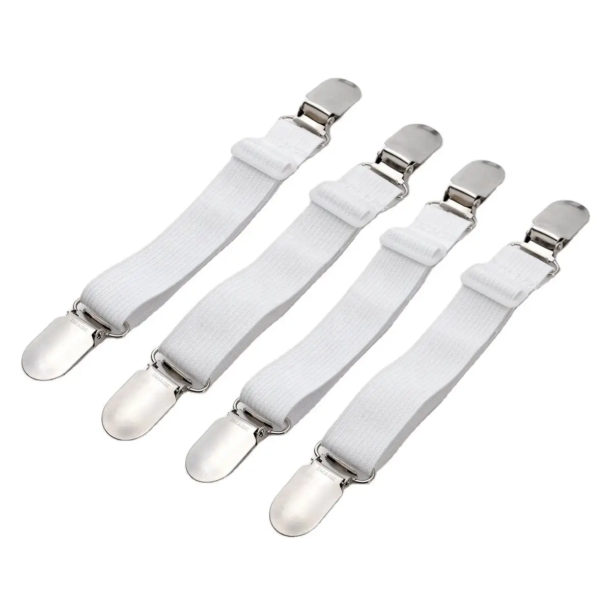 Elastic Mattress Bed Corner Clips Bed Sheet Holder Straps Suspenders Grippers