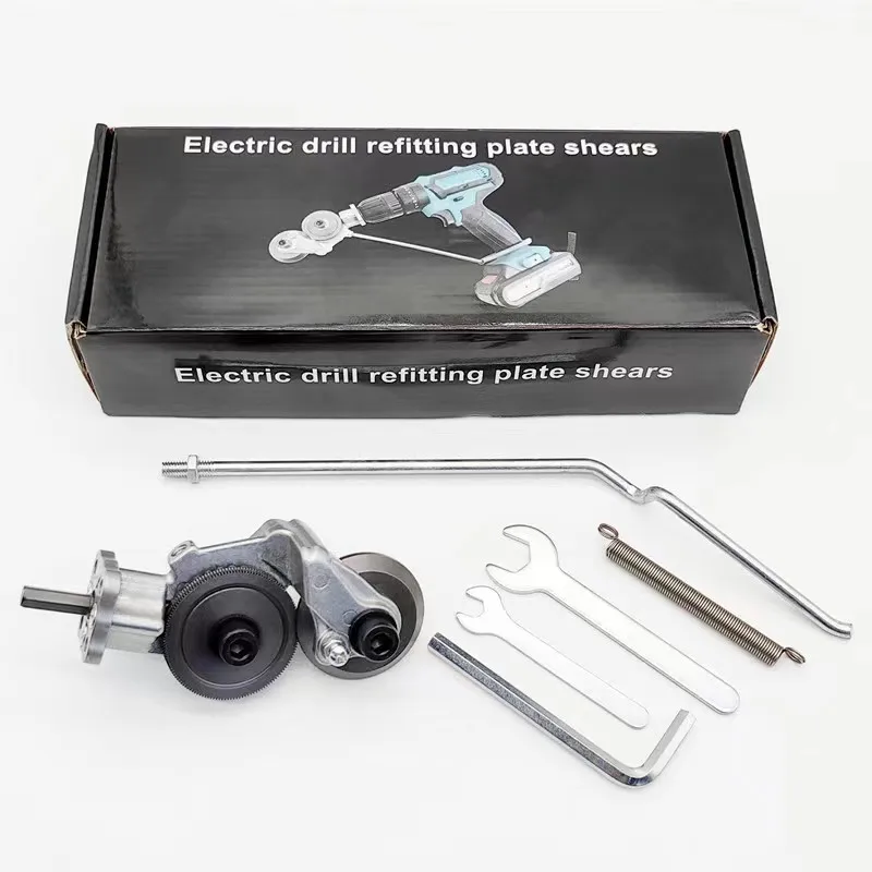 Multi Function Tools Plate Shears Cutter Machines Electric Drills Cutter Attachment Incise Metal Sheet