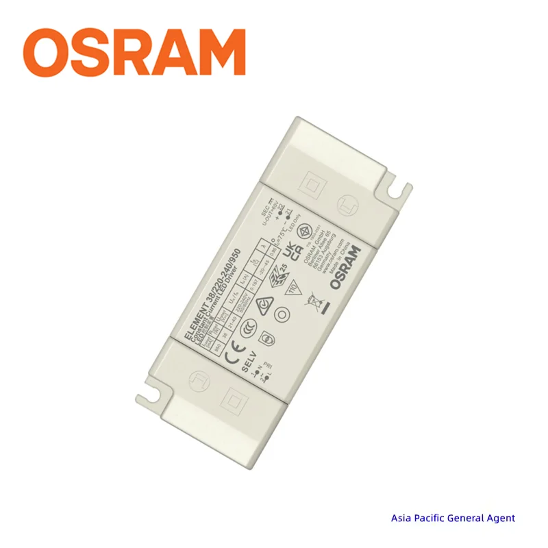 Оригинальный элемент привода Osram 38/220-240/950 21V-40V 950mA постоянный ток светодиодный драйвер