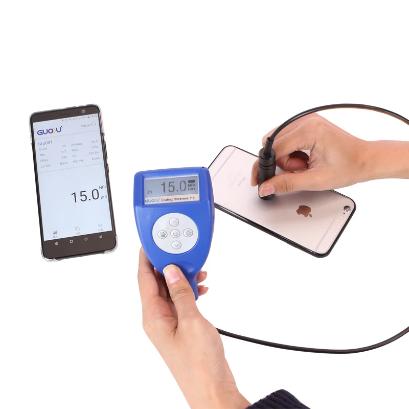 
Wired Probe F-FN Mixed 0-80mil BT coating thickness gauge 