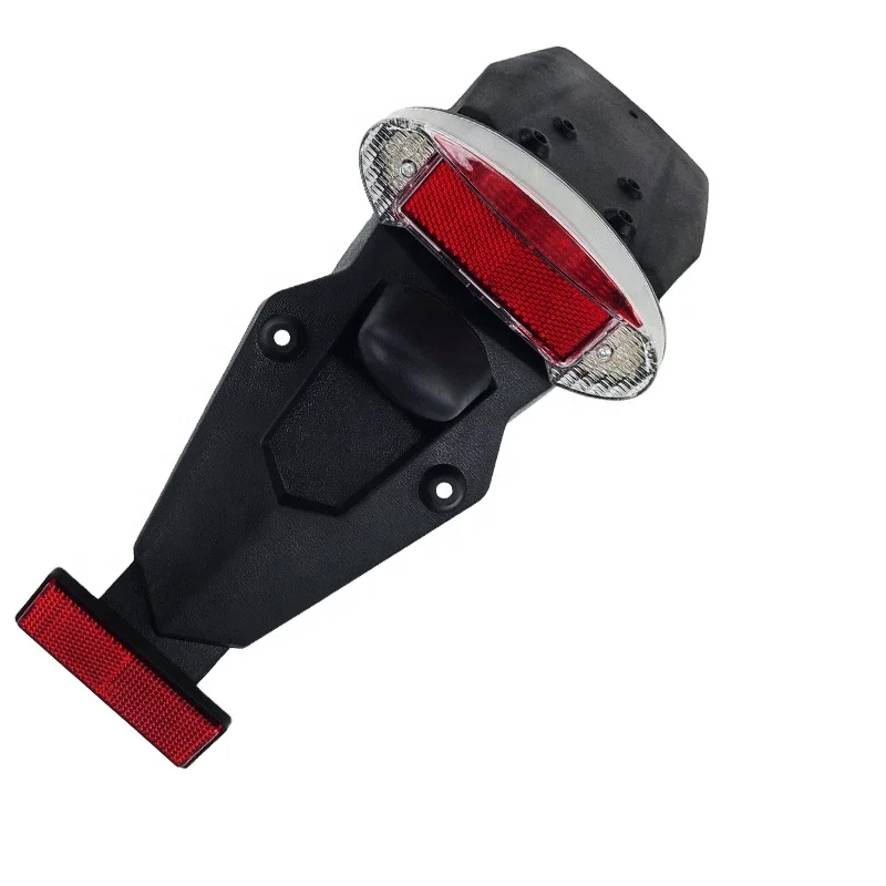 Motorcycle Individual Rear Stop Reflector License Light Taillight Turn Signal Lamps For Pit Dirt Bike