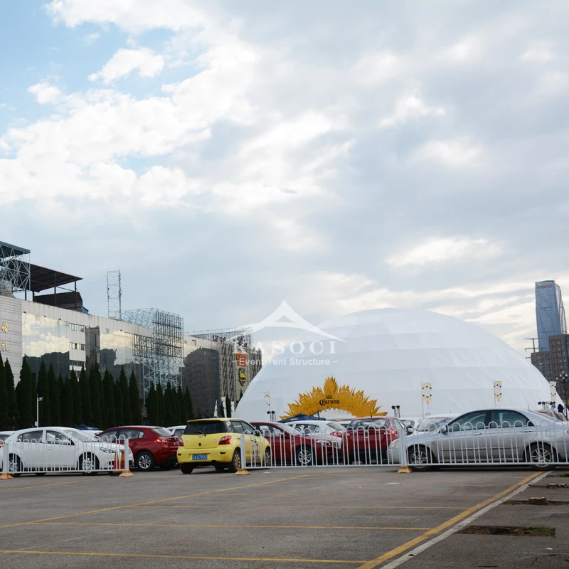 300 people large dome tent outdoor half sphere advertising dome tent carpa domo de vente