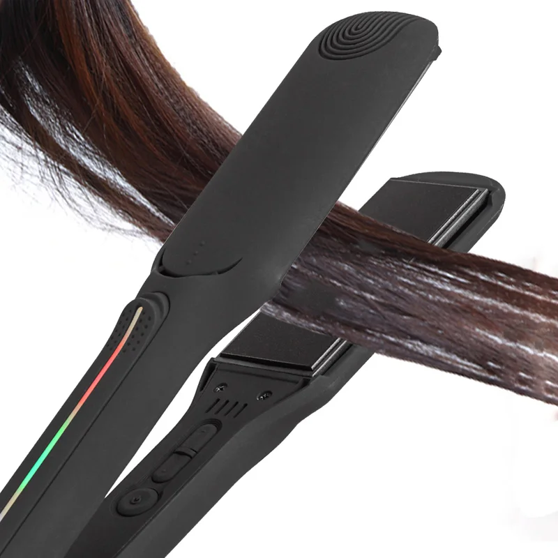 100-240Vac 480F MCH Heater Titanium Hair Straightener Flat Hair Straightener Iron for Salon