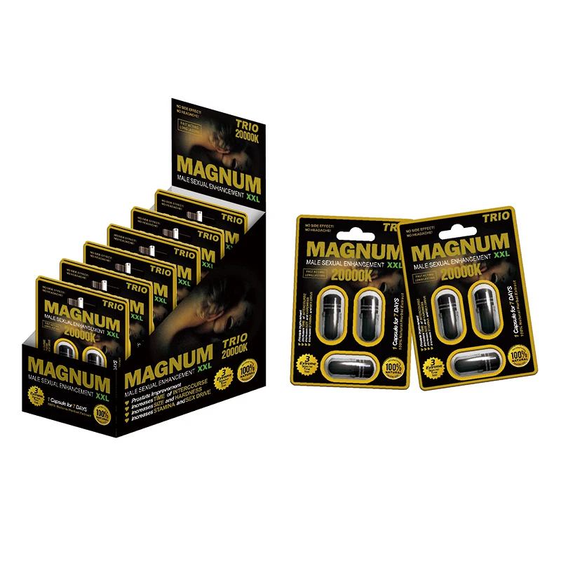 In Stock Cheap Price Male Enhancement  Blister Card and Display Box  3d Card