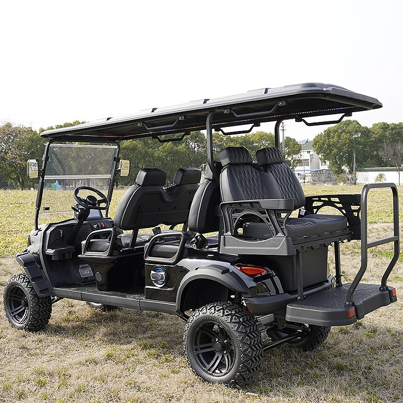 72 Volt Promotional Good Quality Prices Chinese 6 Seater Golf Cart Hot Selling Electric Golf Cart