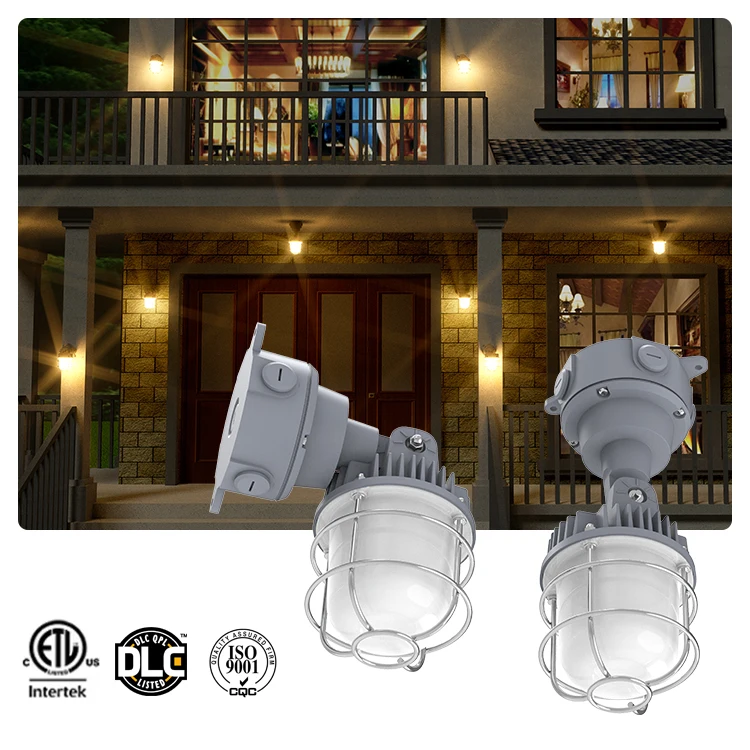 Factory Directly Selling 5 Years Warranty Jelly Jar Vapor Proof Light IP65 Wall Lamp Work