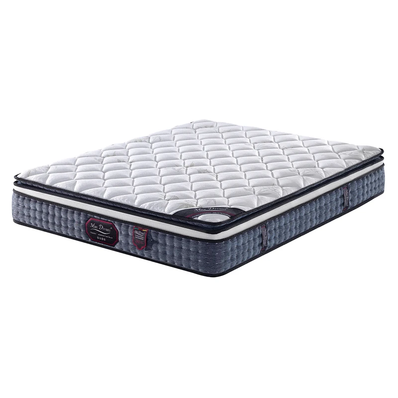 Comfortable Memory Foam Body Zone Hypo-Allergenic Colchon Bedroom Hotel Furniture Set In A Box Pocket Spring Mattress