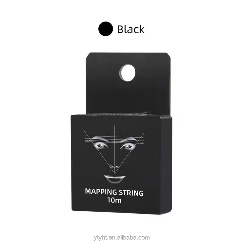 Pre-Inked Mapping String for Eyebrow Microblading Tools Cosmetic Surgery Line Brow String Body Art Tool