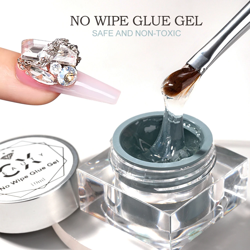 Hot Sale  Free Samples No Wipe Glue Gel  for Nail Art ODM/OEM Nail  Wholesale