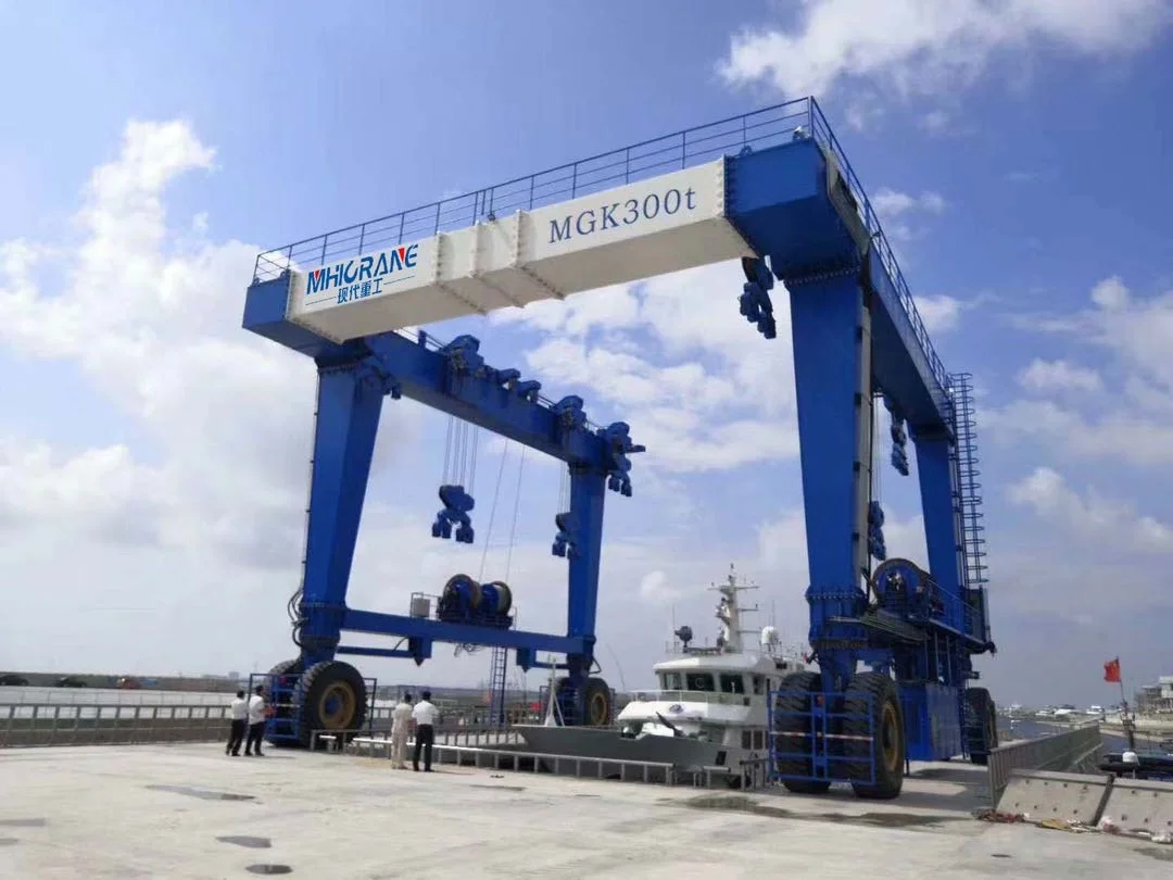 Мобильный подъемник для лодок/машина для обработки яхт/Оборудование для подъема лодок/оборудование