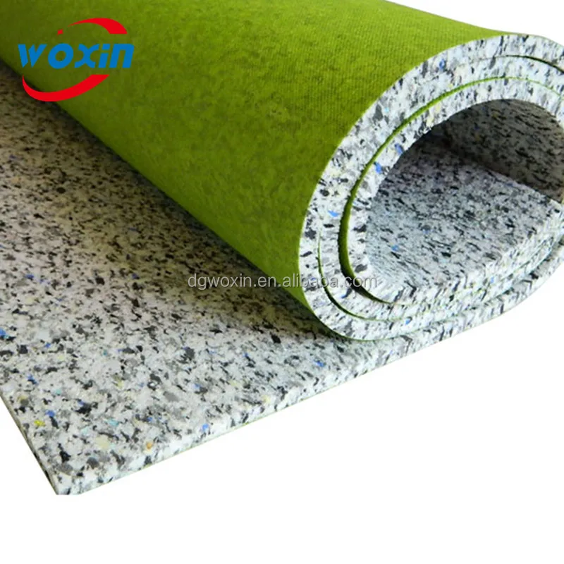 cheap price chemical polyester fabric carpet underlay  pu foam carpet underlay water proof carpet underlay