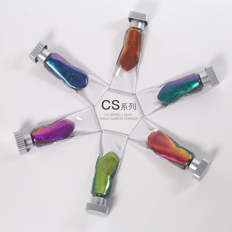 FEISHI NEW FASHION LIQUID MAGIC PIGMENT MIRROR EFFECT CHROME NAIL POWDER