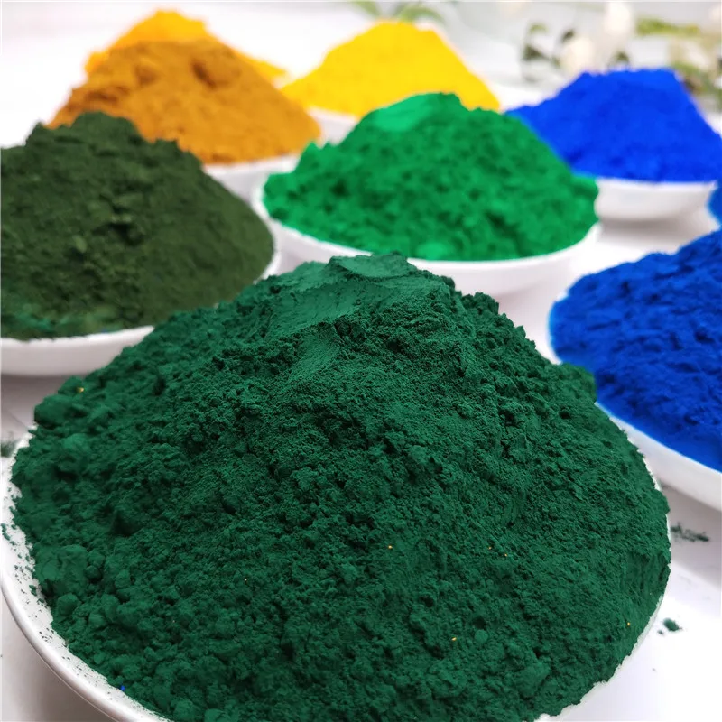 High Quality Iron Oxide Red/Black/Green Pigment For Plastics Ceramic Porcelain Glaze Products
