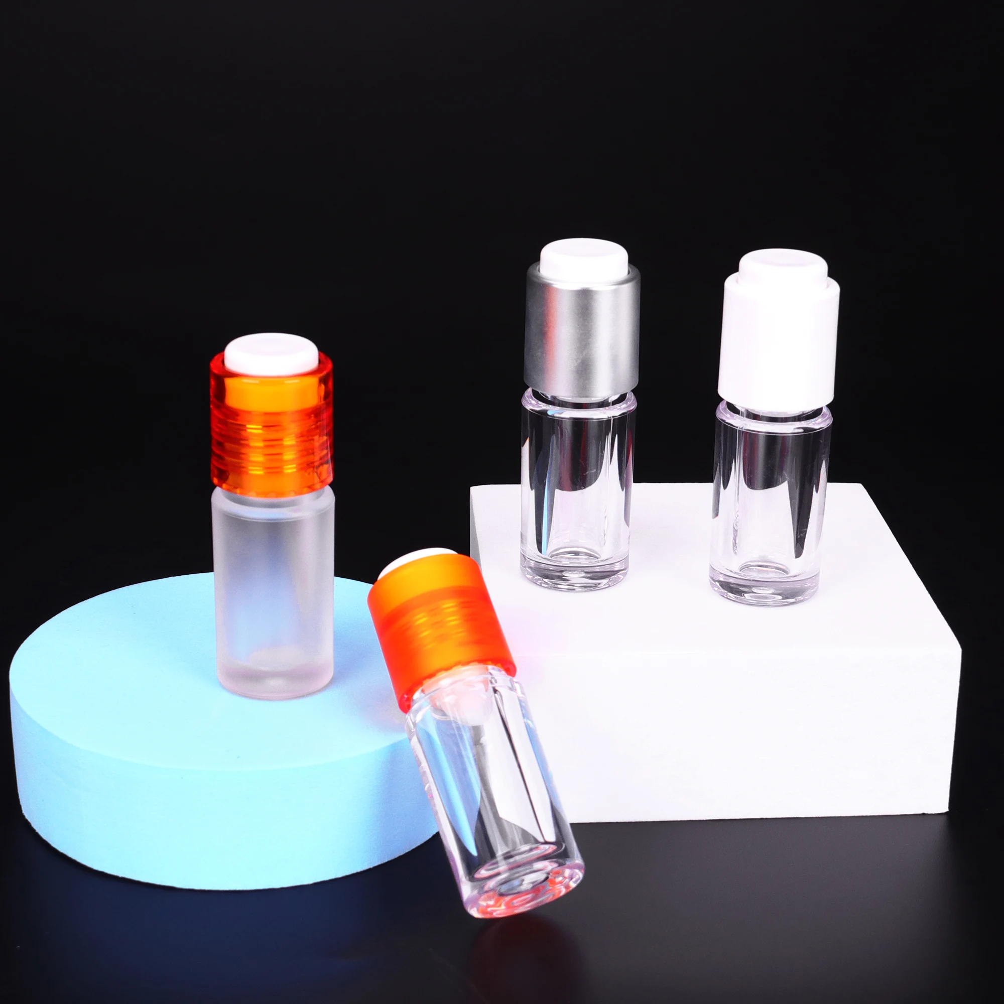 5ml new lyophilized powder bottle with dropper for cosmetics