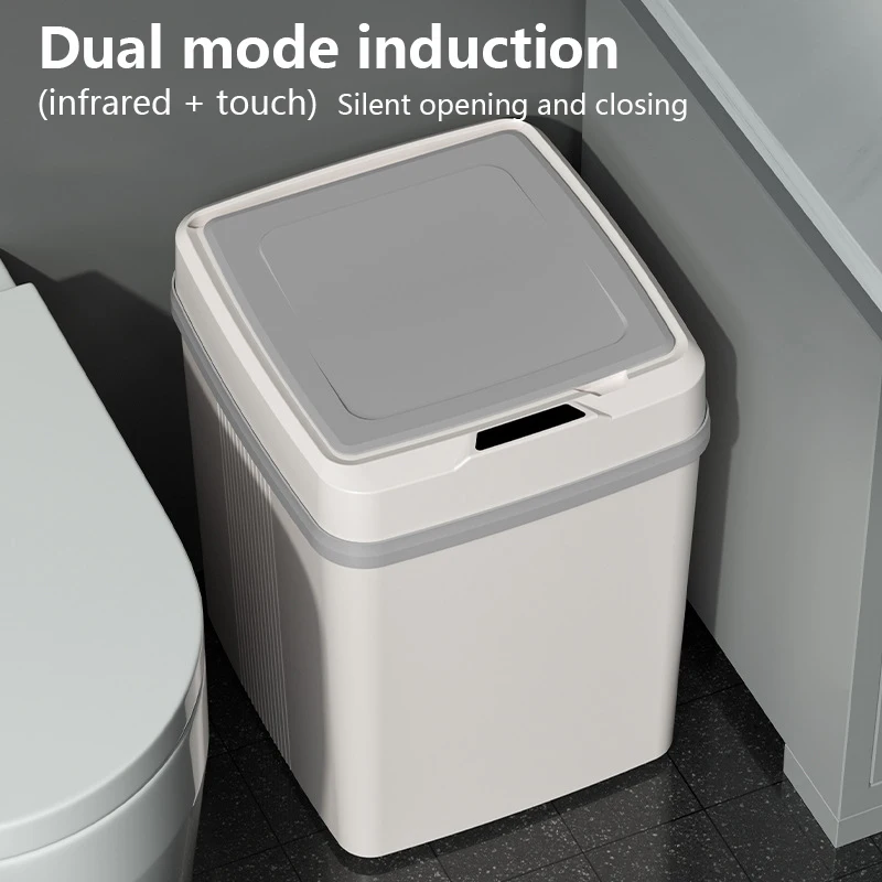 New Year offers 20L 12L smart small bin sensor automatic bathroom trash garbage can