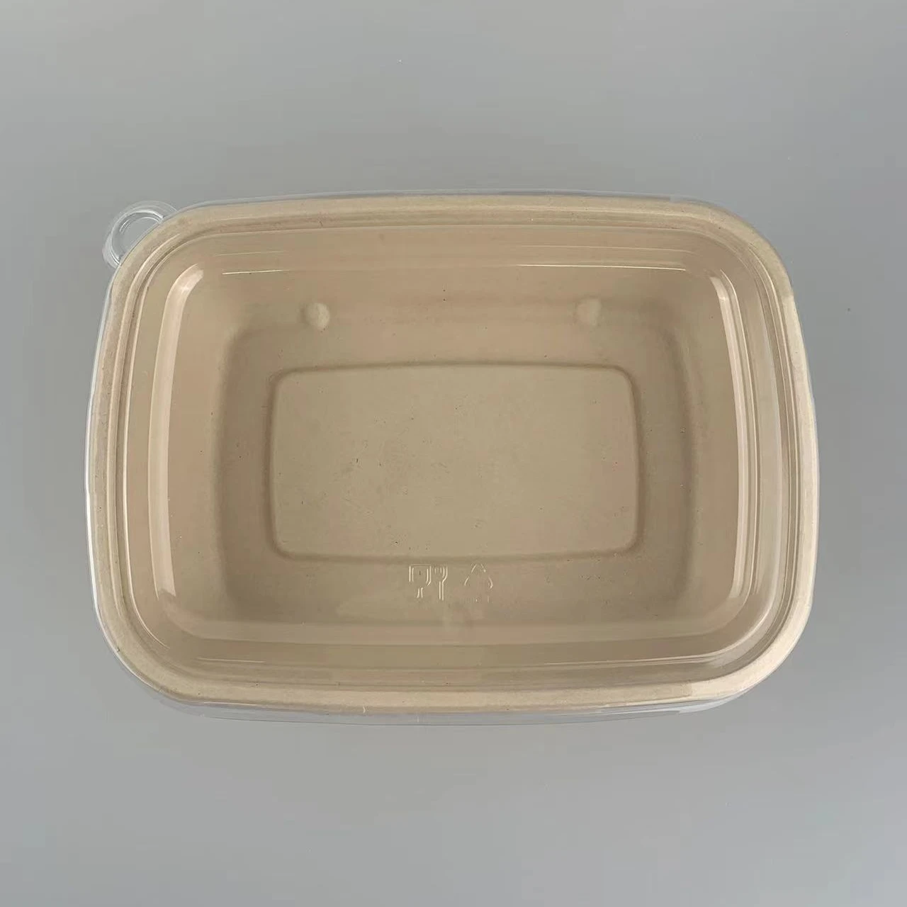 Wholesale  Disposable Bagasse Food Container Biodegradable Sugarcane Pulp  Paper Rectangle Boxes