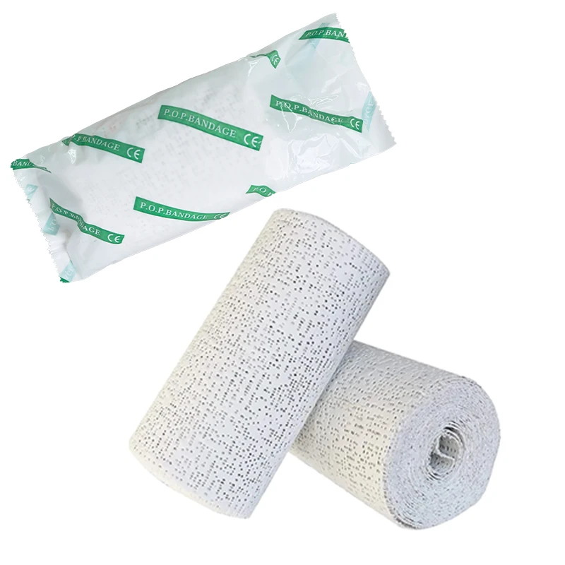 Bone Fracture Fiber Cast Tape Polyester Wound Care Orthopedic Gypsum Plaster Of Paris Casting Bandage