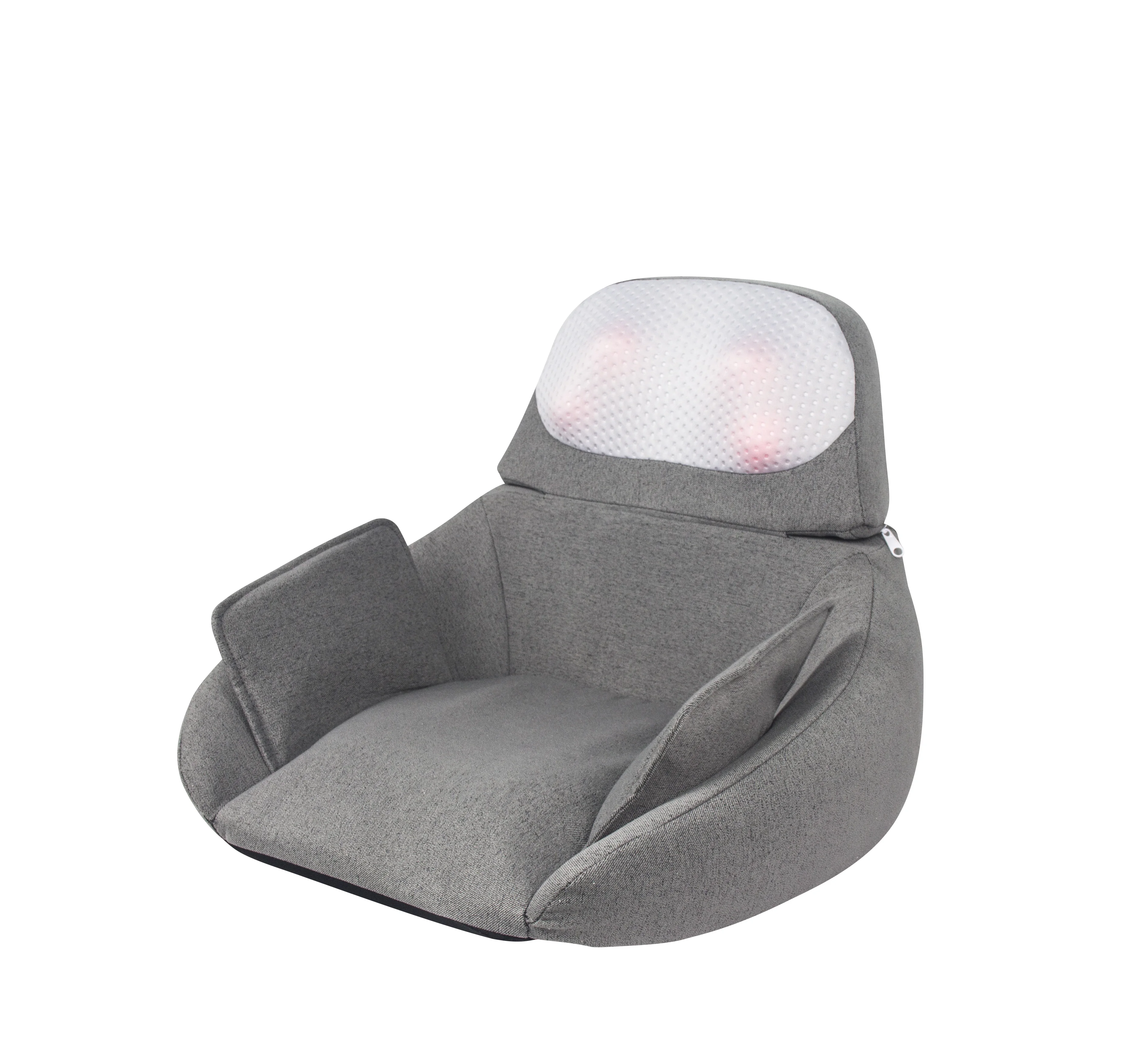 2019 New Product Japan/Korea foldable electric seat massage kneading back warmer air compression cushion