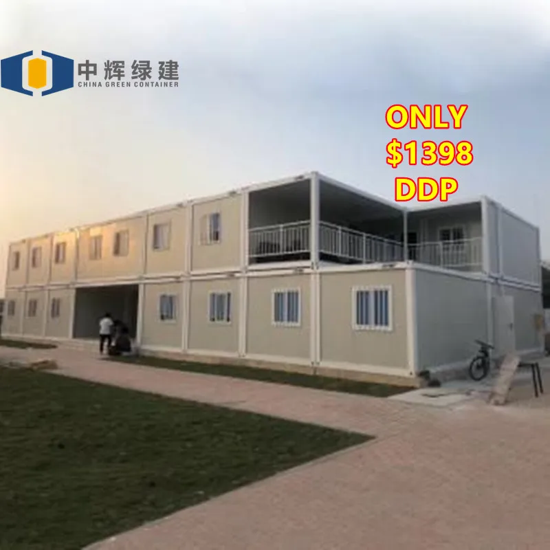 CGCH 20 ft 40 ft ready made prefab container demountable container office prefab cabin modular family flat pack container house