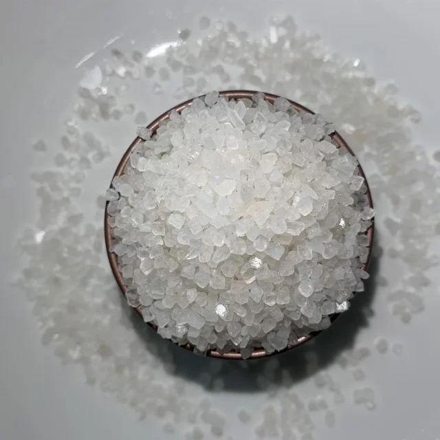 White Crystal Pellet Raw Sea Salt Manufacture 100% Natural Sodium Chloride 98% Min.in industrial grade CAS#7647-14-5 fcl
