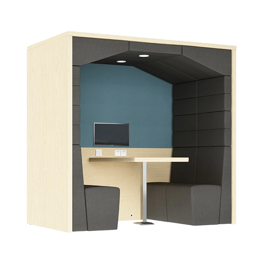 Soundproof used office personal phone booth privacy telephone booth