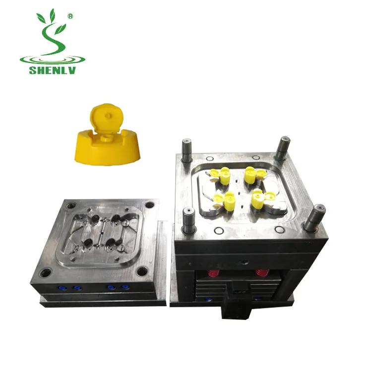 Second Hand Mould for Sale Flip Top Cap Mold Plastic Injection Mould Wooden Case Package 1 Day 24