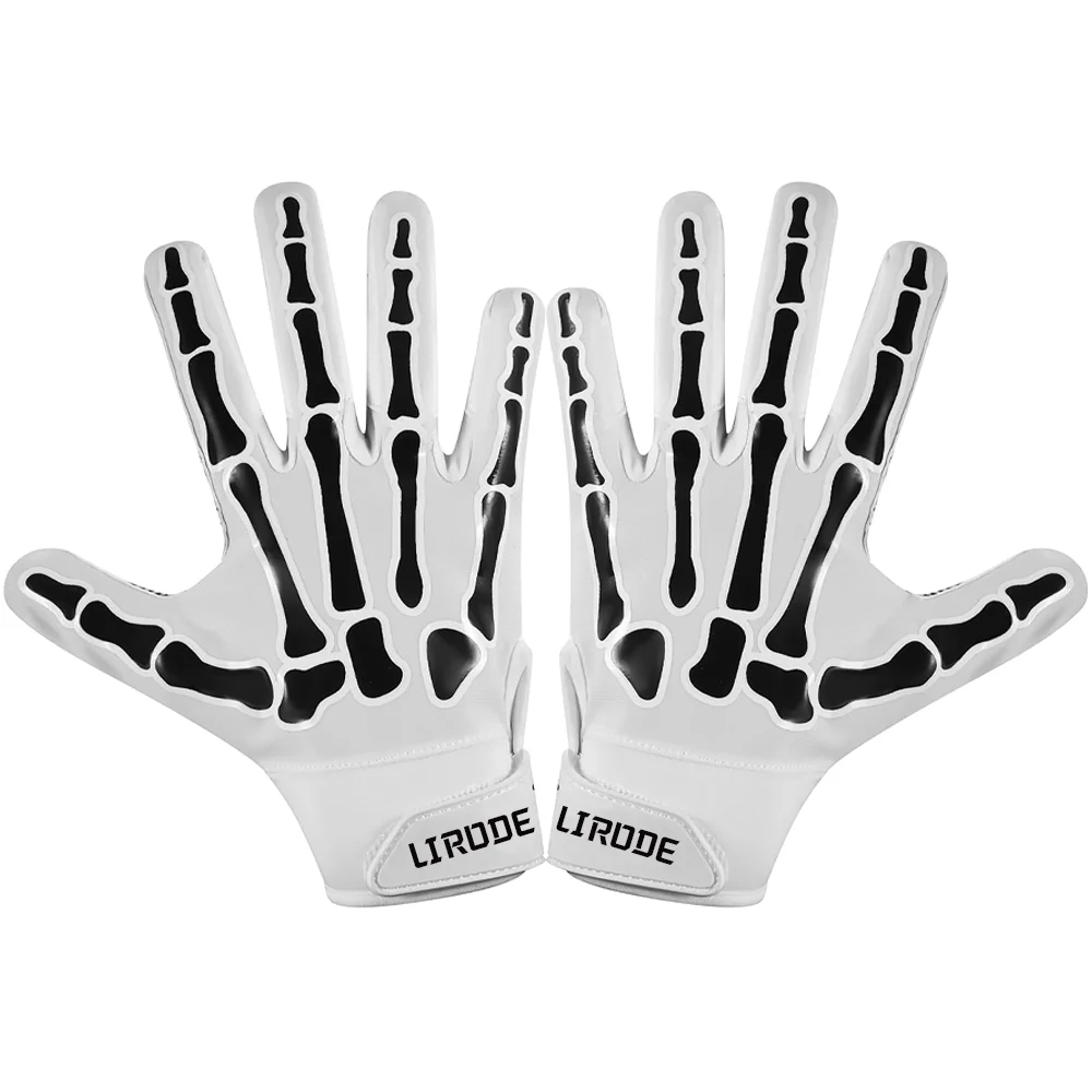 Hot sell  All American customized American football glove non slip Gloves Custom Design Grip American Football Gloves