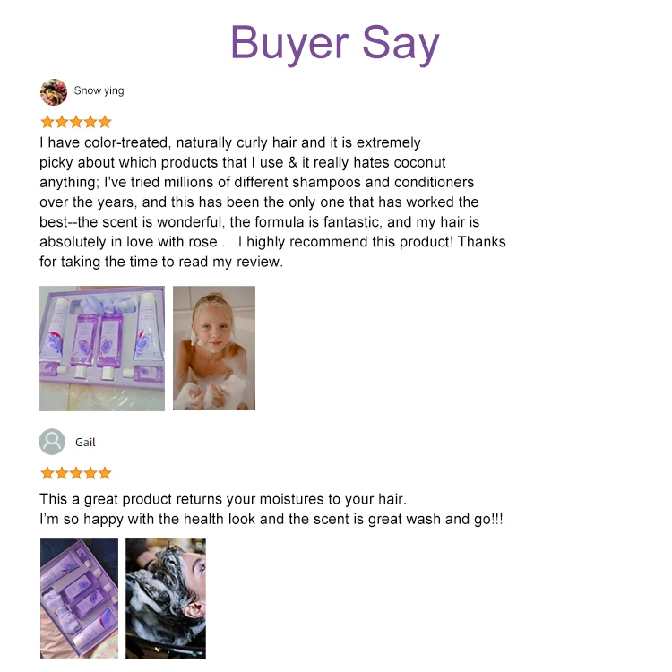 6pcs ODM-OEM ladies Shampoo shower gel body lotion with travel kit Set  bath gift set