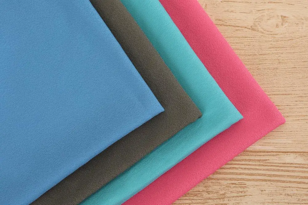 Recycled Popyester 100gsm Fabric Custom Color Soft Home Textile Sustainable nano Fabric For Beach Towel