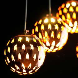New Style LED Magic Ball Chandelier Ceiling Hanging Lamp for Wedding Party Event Decorations