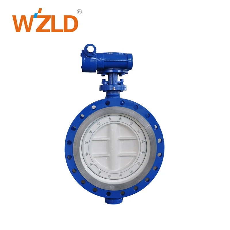 WZLD, китайский производитель, Заводская поставка, Шестеренчатый концентрический центральный клапан с двойным фланцем api609