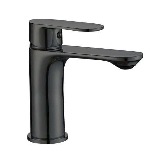 Современный Однорычажный смеситель для раковины с латунным корпусом и ручкой из цинкового