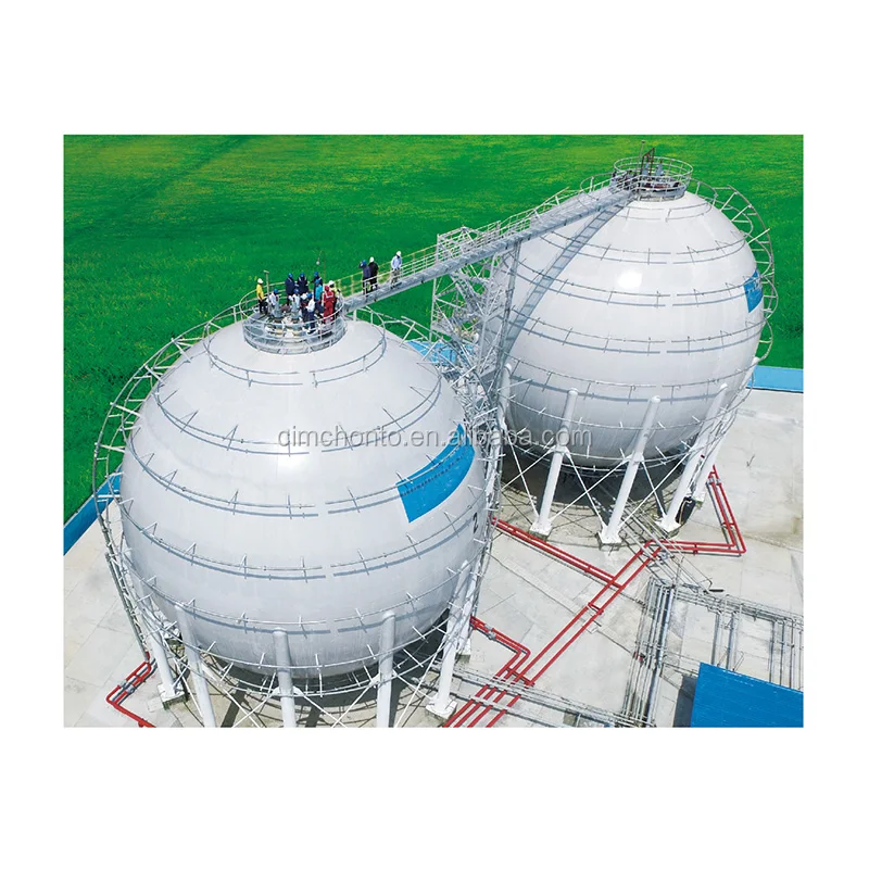 1000 M3 Tank LPG Storage Tanks GB Q370R for Gas Terminal Tank Farm
