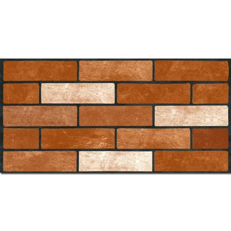 Wholesale exterior wall tiles 300x600 200x400 cheap matte glazed exterior discontinued ceramic cladding design wall brick tiles