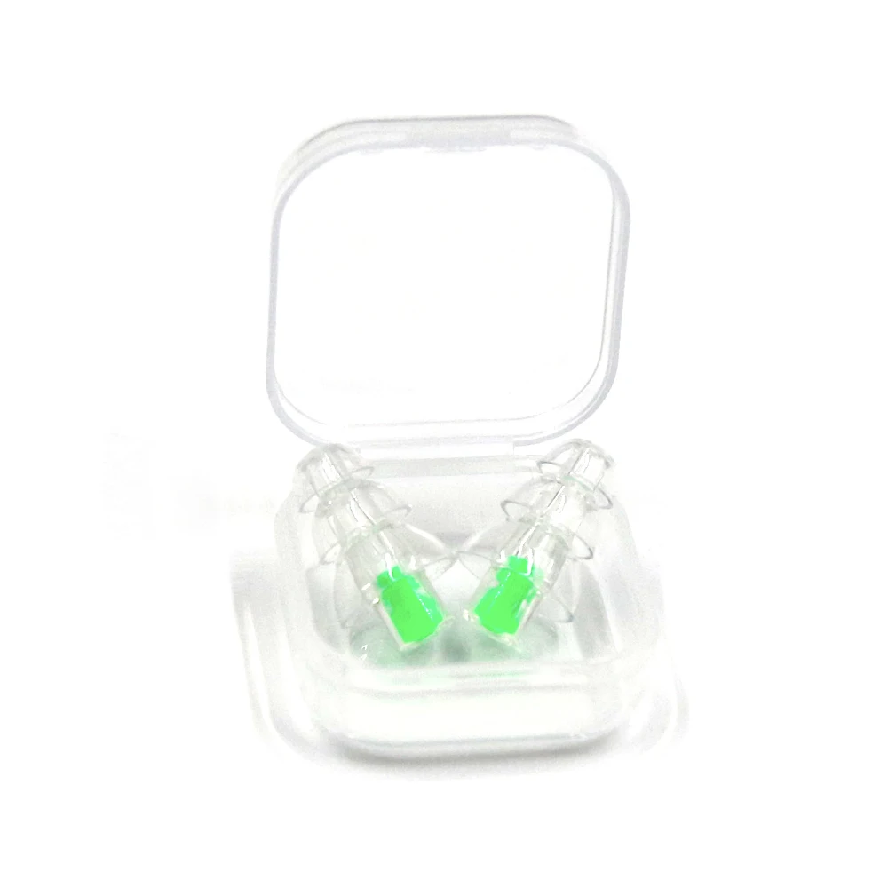 Factory Directly Hot Sale Musician Silicon Adult Filter Ear Plugs SNR 28dB CE Apply to Swimming Custom Logo Tube