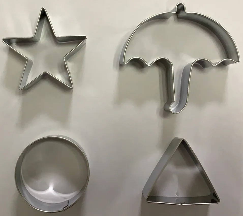 Squid game Stainless steel biscuit mold Cake Baking Cookie fondant