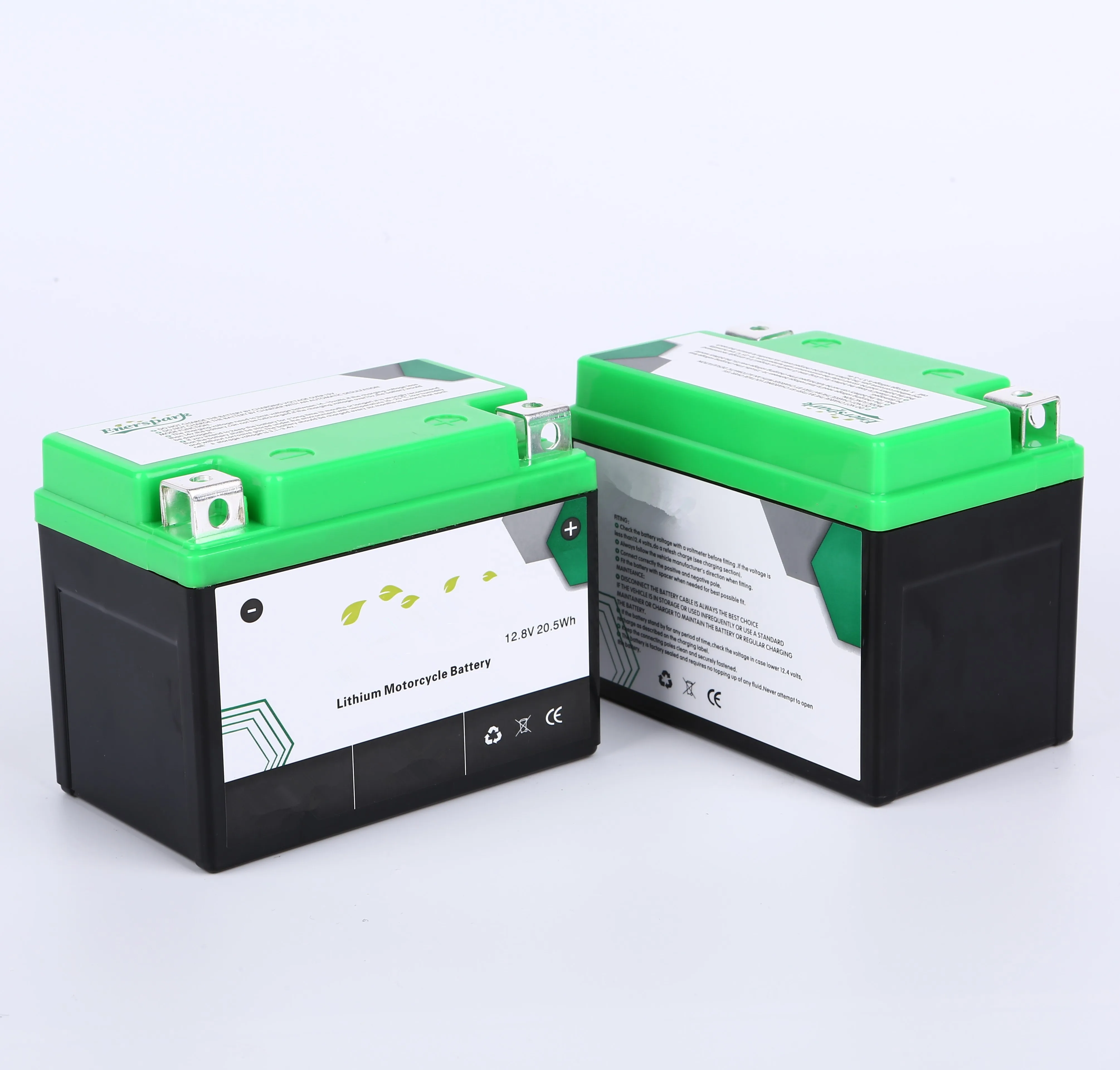 New Product Rechargeable Lithium Motorcycle Starting 12.8v1600mah 4ah 5ah 6ah 7ah 9ah Cca30c Start Battery