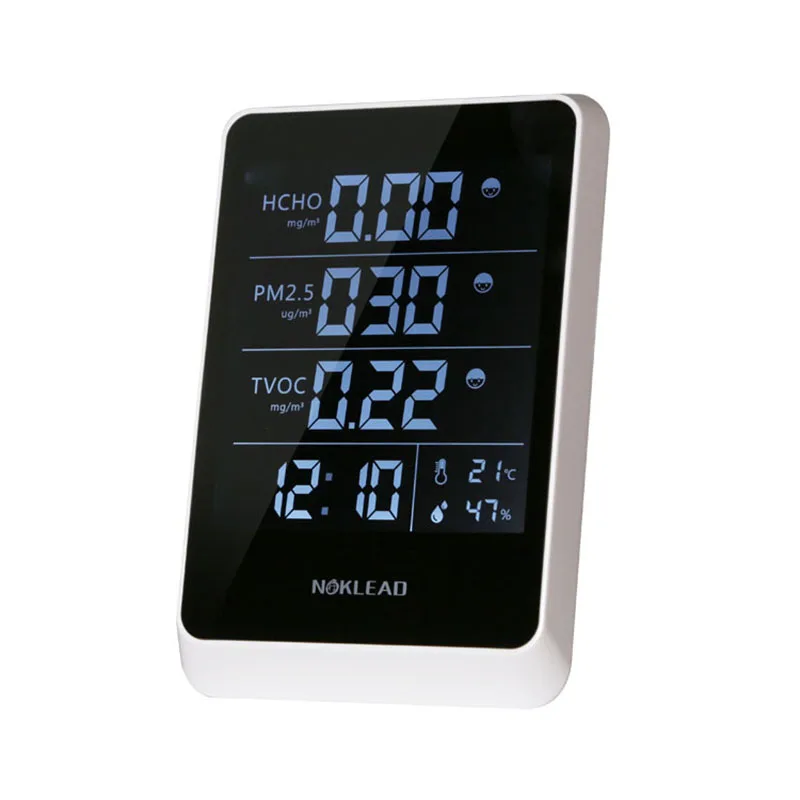 PM2.5 детектор формальдегида TVOC тестер мониторинга качества воздуха