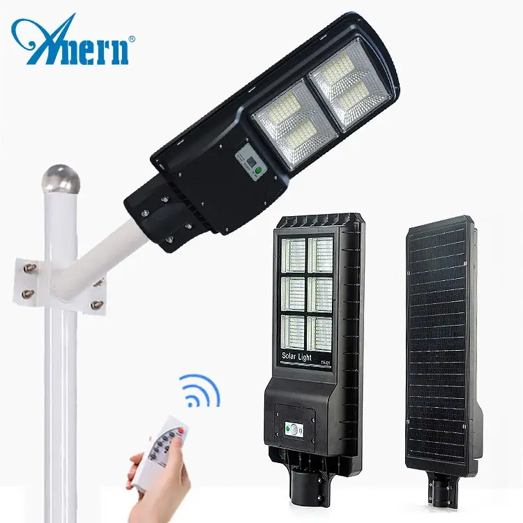 Hot 60W 90W 120W Smart Motion Sensor Road Light Integrated Solar Power Outdoor Street Lamp All In One LED Solar Street Light
